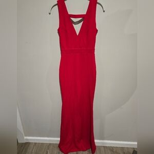 NWT Stunning, Red Mermaid Dress From Windsor Size S